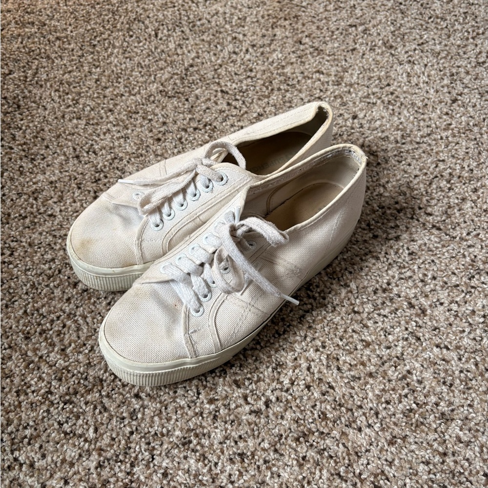 Superga White Size 40